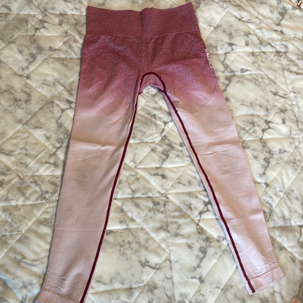 Gymshark Ombré Seamless leggings, size S
